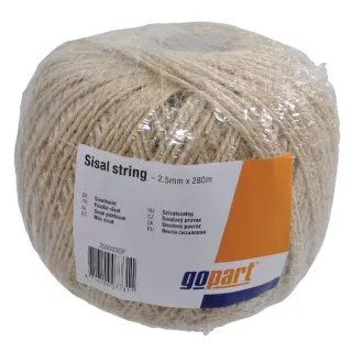 Sisal rope ca. 2.5mm x 60m  200001GP gopart NT260060Z