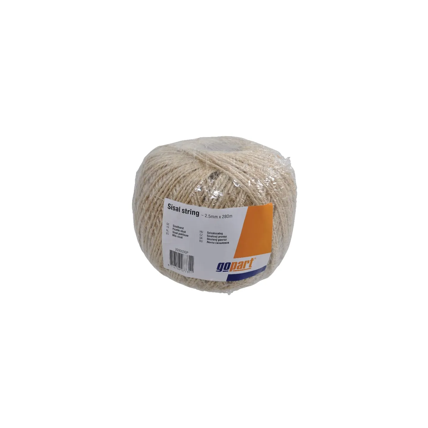Sisal rope ca. 2.5mm x 60m  200001GP gopart NT260060Z