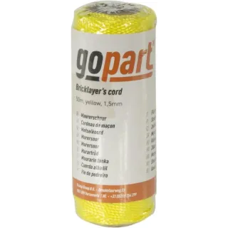 PP brick cord 1.5mm yellow 50m  200030GP gopart