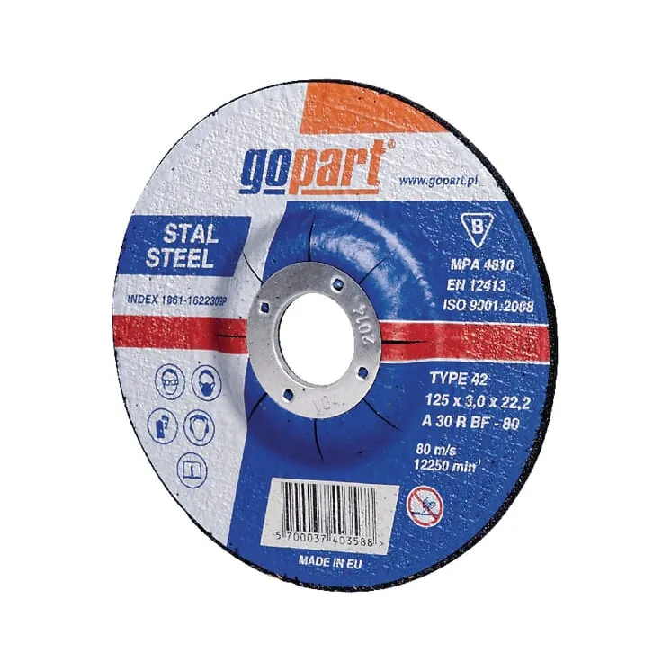 Steel cutting disc , flat 230x2x22  1861162230GP gopart