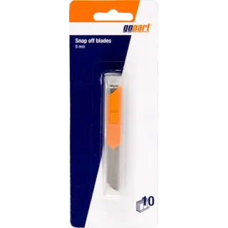 Snap off blades 9mm 10 pieces  44002GP gopart 1838000910 PP2646 SX9N10A