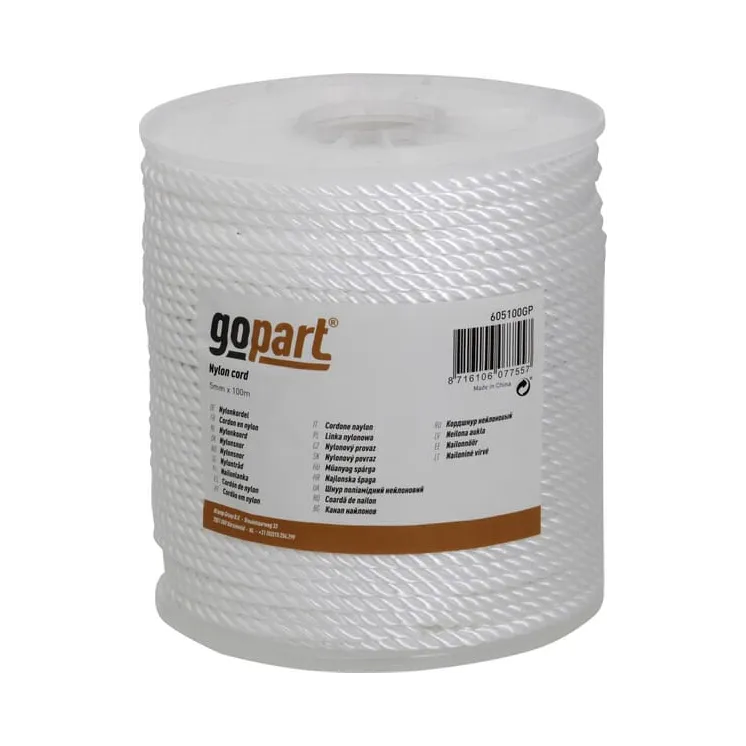 Nylon cord 5mm x 100m  605100GP gopart NT605100Z