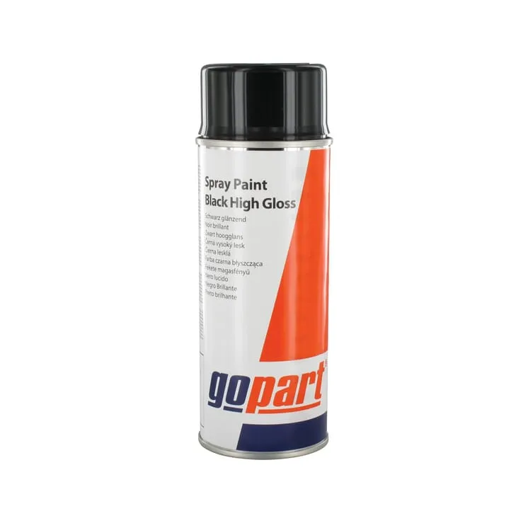 Paint RAL 9005 jet black 400ml Spray can   900504GP gopart