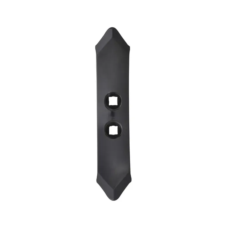 Cultivator point 250x53x8mm, reversible hardened, curved, 2 hole  CP807GP gopart