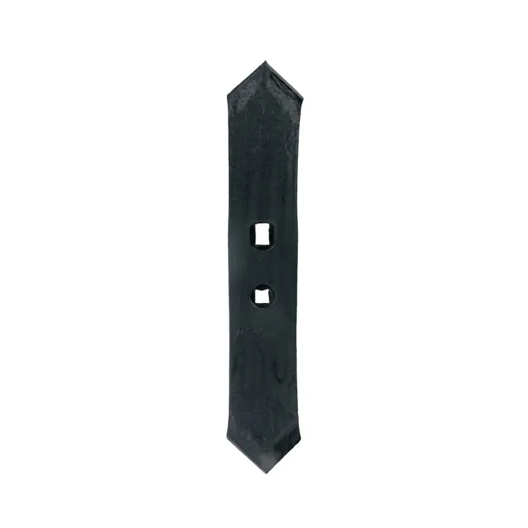 Cultivator point 340x64x10mm, reversible hardened, curved, 2 hole  CP756GP gopart