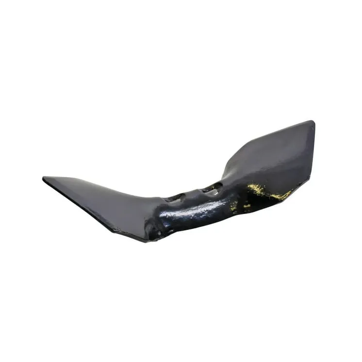Cultivator point 295x110x6mm, reversible, curved, 2 hole  CP578GP gopart 05000485N 105000485N