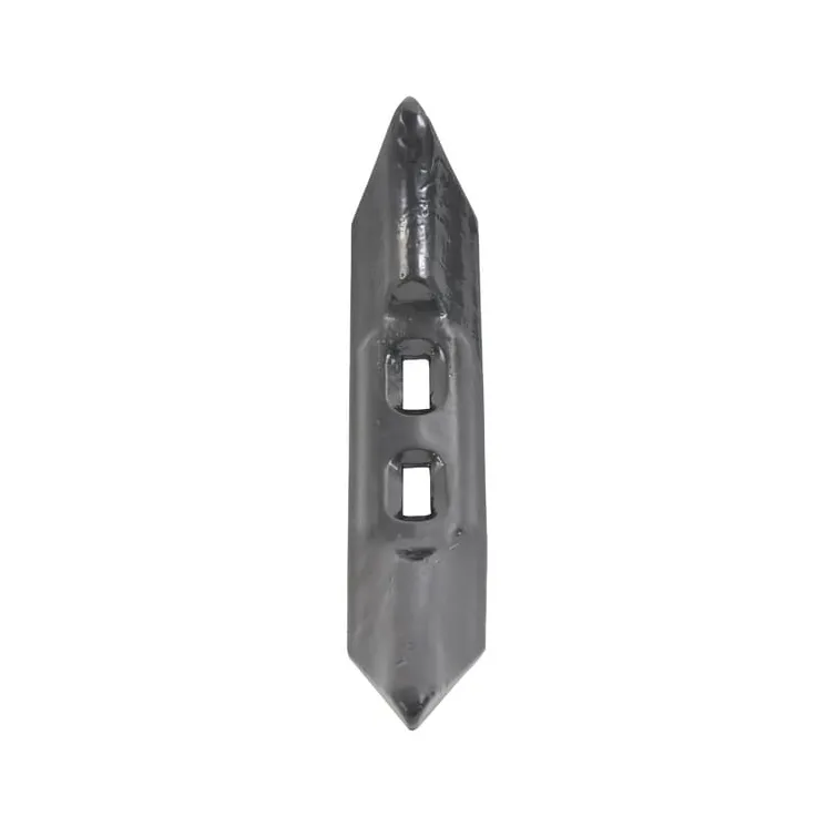 Kultivatora smaile 340x70x13mm, reversīvs, izliekts, 2 bedrītes CP251GP gopart