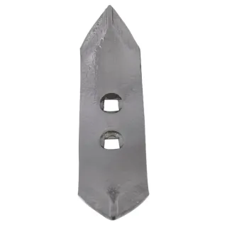 Kultivatora smaile 265x65x8mm, atgriezenisks rūdīts, izliekts, 2 bedrītes CP780GP gopart