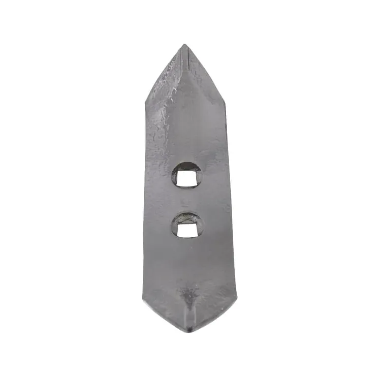Kultivatora smaile 265x65x8mm, atgriezenisks rūdīts, izliekts, 2 bedrītes CP780GP gopart