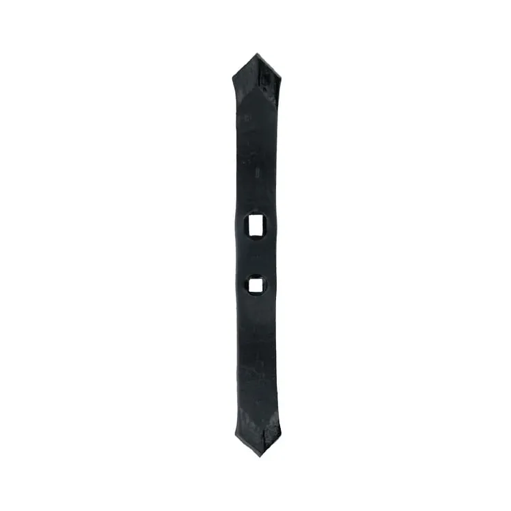 Kultivatora smaile 340x40x12mm, atgriezenisks rūdīts, izliekts, 2 bedrītes CP757GP gopart