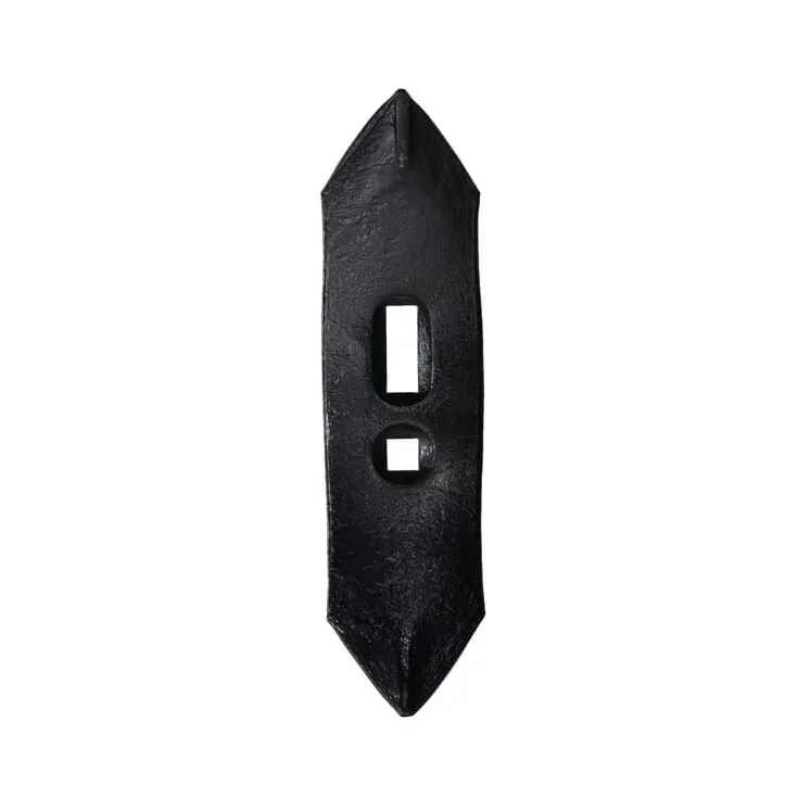 Kultivatora smaile 265x65x8mm, reversīvs, izliekts, 2 bedrītes CP035GP gopart