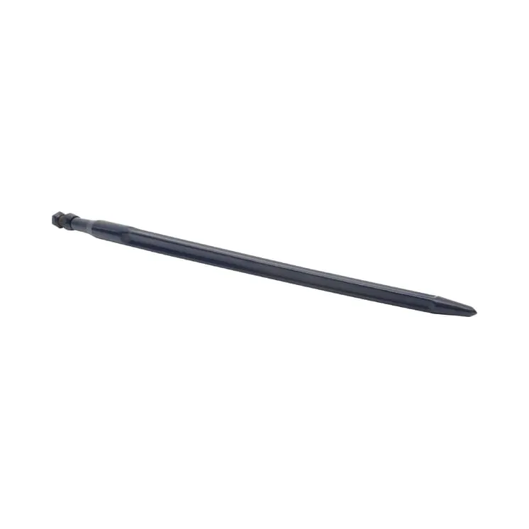 Iekrāvēja zars, taisns, zvaigžņu sekcija 35x820mm, smails uzgalis ar M22x1,5mm uzgriezni, melns, FT484326GP gopart