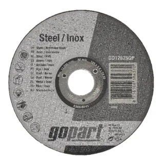 Plakans griešanas disks 125x2,5mm GD12525GP gopart VLA1654