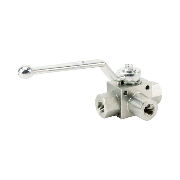 Lodveida vārsts 3/2-L - 1/4BSP KH3KSR04GP gopart KH3KSR04N