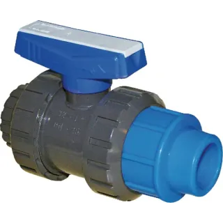 PVC lodveida vārsts 1xPE 40mm KS40406GP gopart