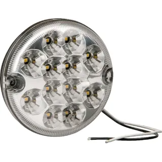 Atpakaļgaitas gaismas diode, apaļš, 12/24V, 95mm, LA45019 gopart