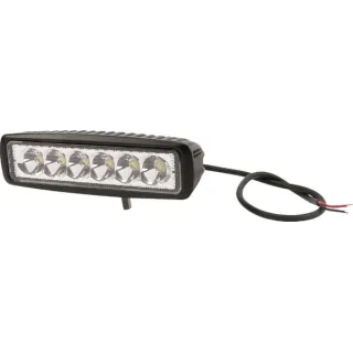 Darba gaismas LED, 18W, 1440lm, taisnstūrveida, 10/30V, 159,8x63mm, staru kūlis, 6 gaismas diodes, LA15026 gopart LA491825GP