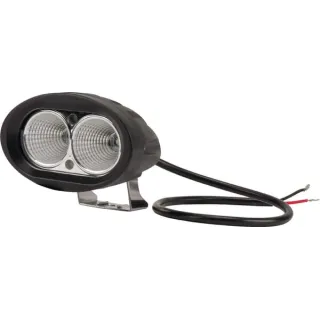 Darba gaismas LED, 20W, 1800lm, ovāls, 10/30V, 96x72x79mm, punktveida stars, 2 LED, LA15006 gopart