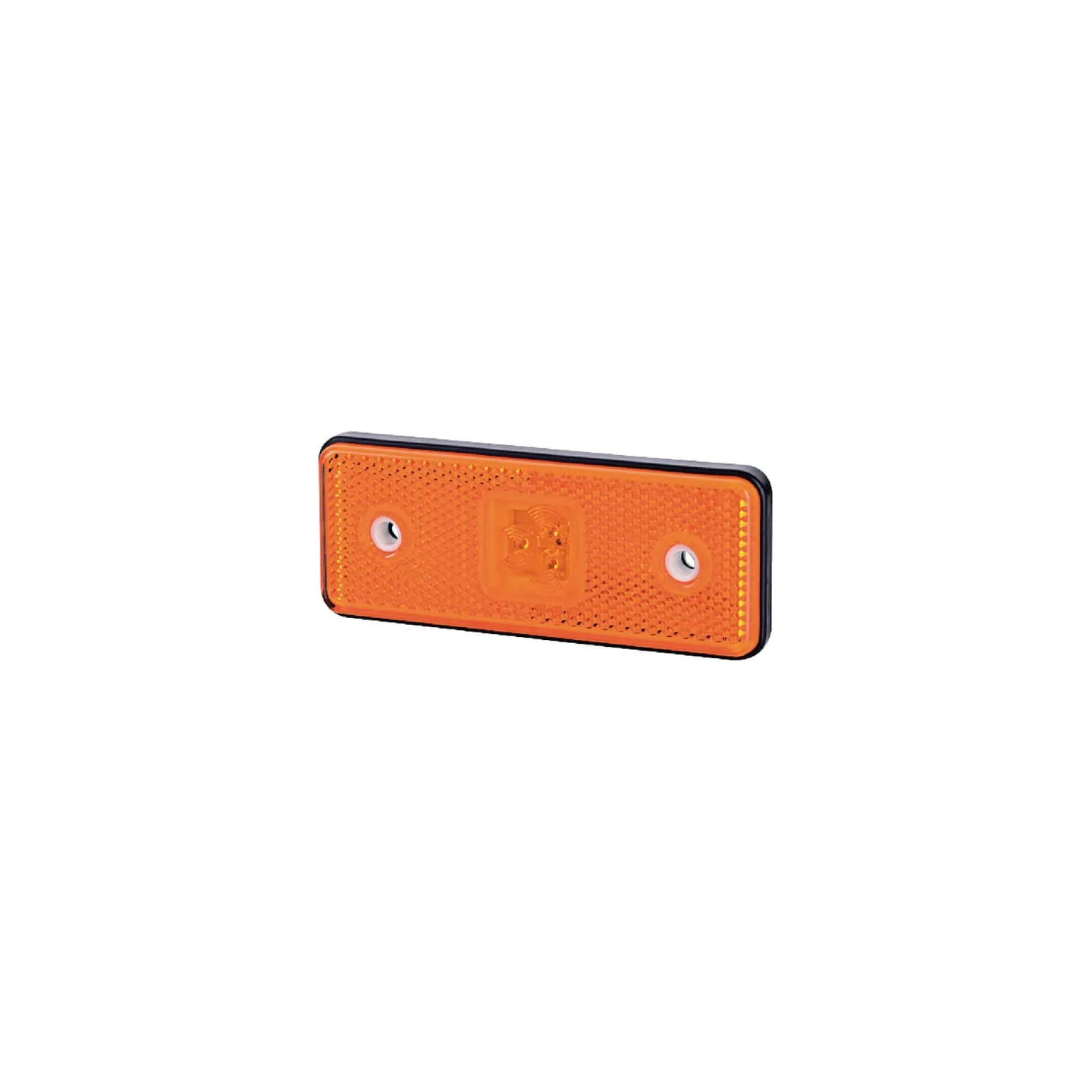 Gaismas gaismas diode, 0.4/0.7W, taisnstūrveida, 12/24V, oranža, 112x45x11mm, 3 LED, LA35053 gopart