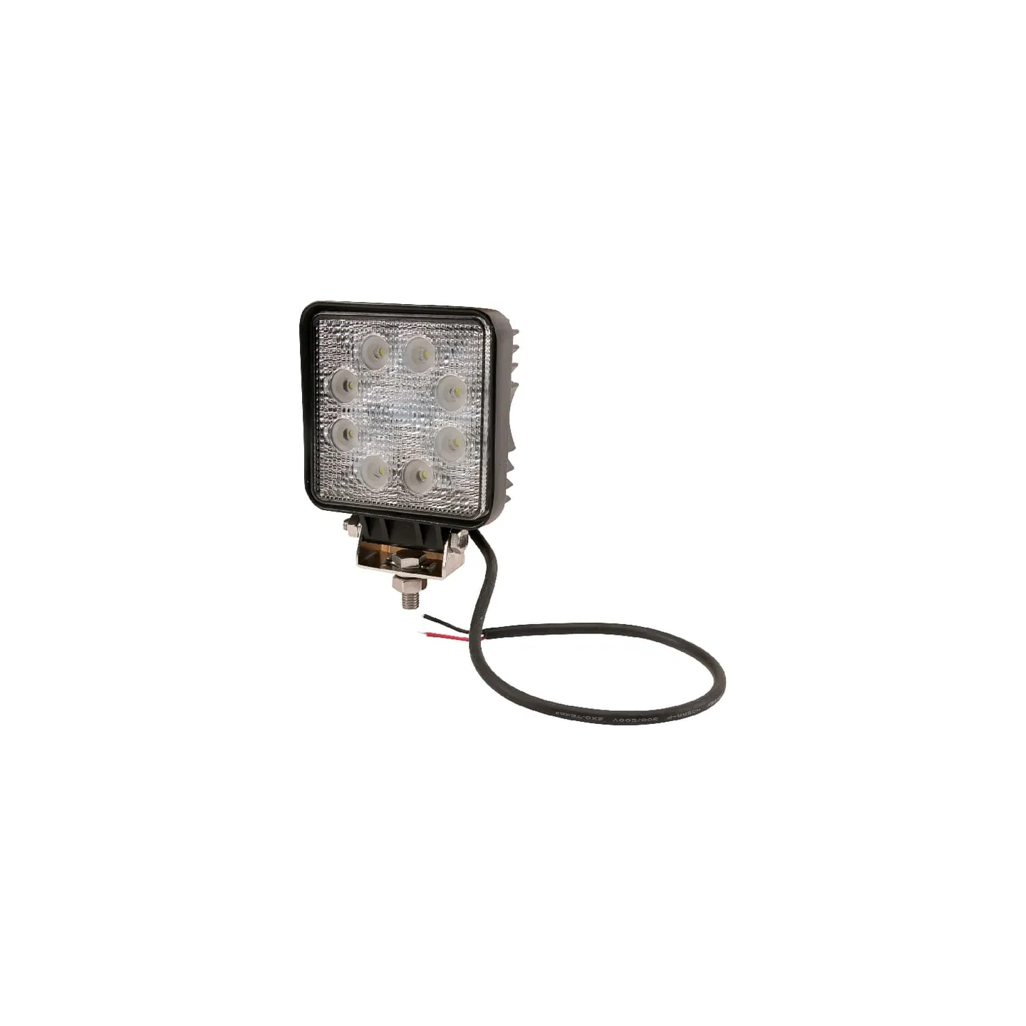 Darba gaismas LED, 24W, 1920lm, kvadrātveida, 10/30V, 128x45x110mm, plūdi, 8 LED, LA15025 gopart 1400492460 LA15023 LA491560110G