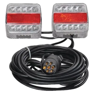Gaismas komplekts LED 12V magnētiskais 12m kabelis LA212351GP gopart