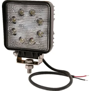 Darba gaismas LED, 24W, 1920lm, kvadrātveida, 10/30V, 128x45x110mm, punktveida stars, 8 LED, LA15024 gopart 1400492430 LA492430G