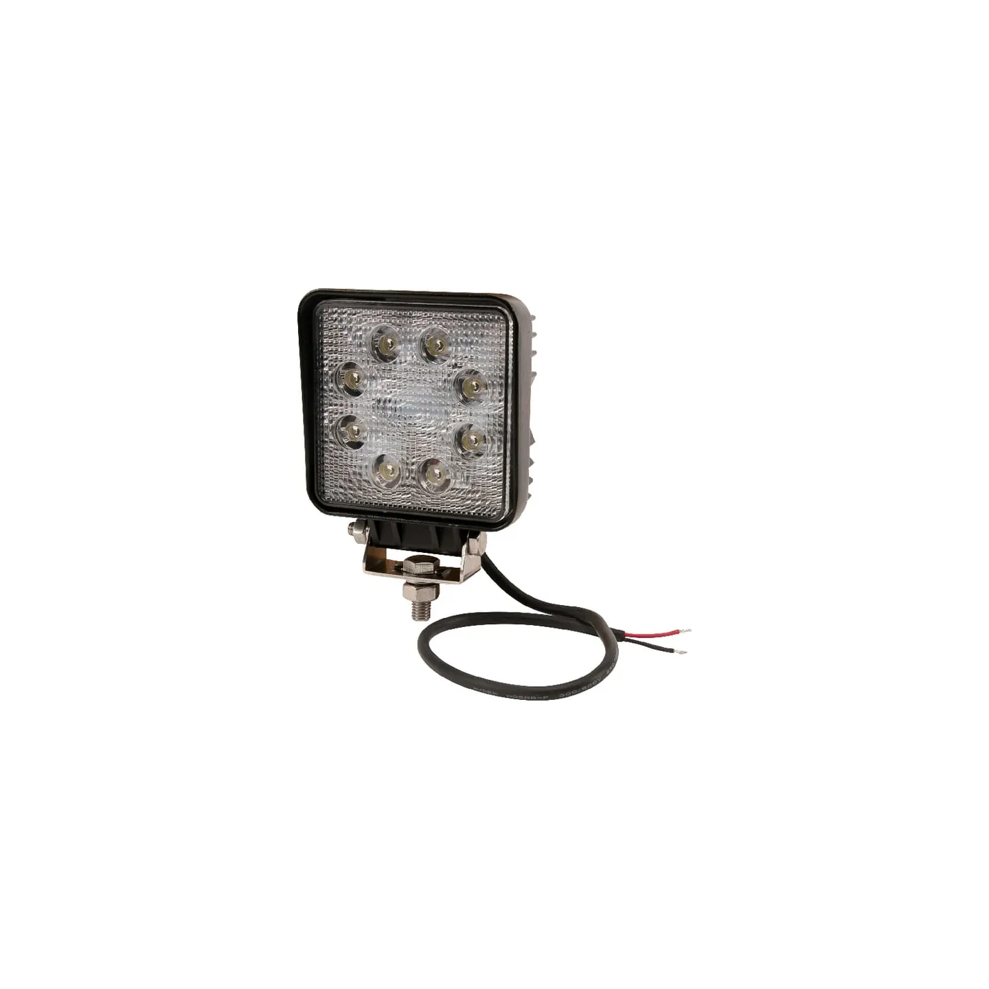 Darba gaismas LED, 24W, 1920lm, kvadrātveida, 10/30V, 128x45x110mm, punktveida stars, 8 LED, LA15024 gopart 1400492430 LA492430G