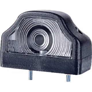 Numura zīmes apgaismojums 5W, taisnstūrveida, 12/24V, balts, 97x62x61.8mm, LA46001 gopart