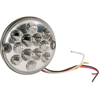 Aizmugurējais lukturis LED, apaļš, 12/24V, 95mm, LA45020 gopart