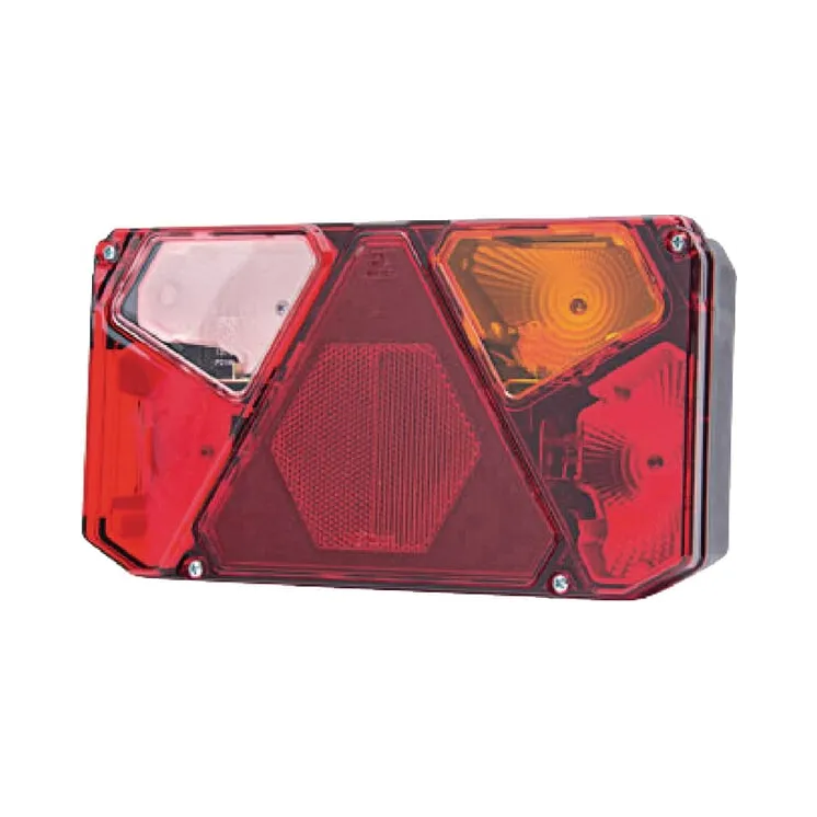 Multifunction rear RH light rectangular, 12/24V, 242x134x58mm,   LA45055 gopart