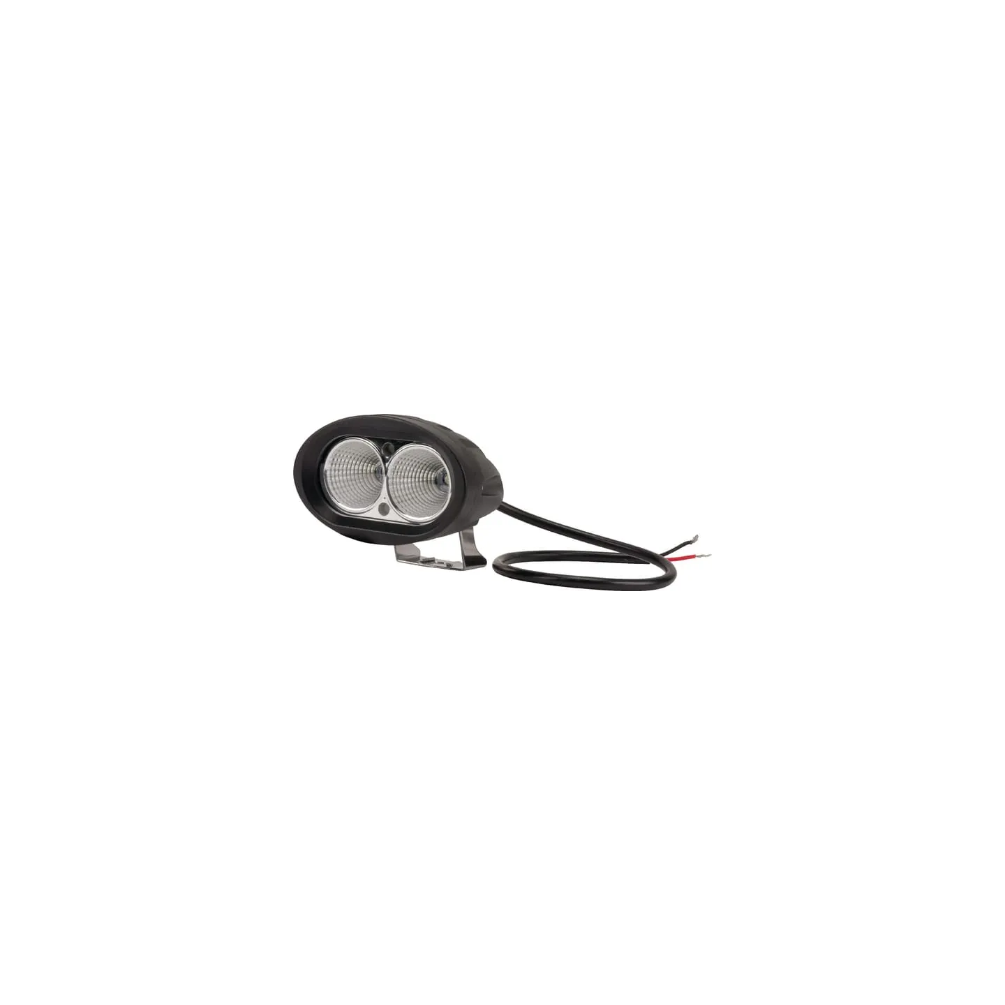 Work light LED, 20W, 1800lm, oval, 10/30V, 96x72x79mm, Flood, 2 LED's,   LA15005 gopart