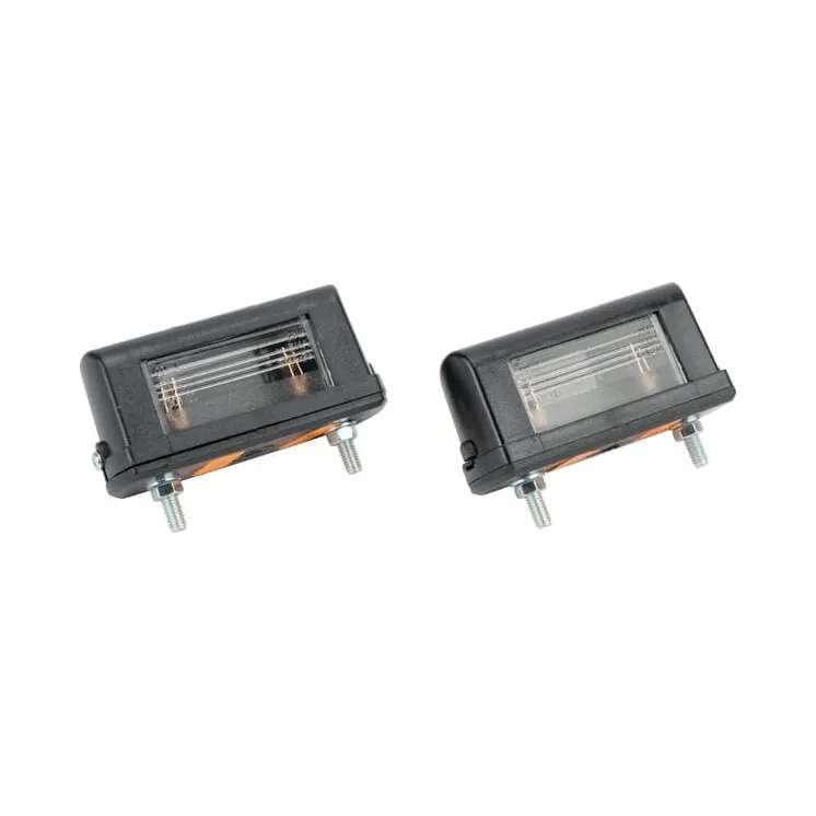 Numura zīmes apgaismojums 5W, taisnstūrveida, 12/24V, balts, 85x30x38.8mm, LA46002 gopart