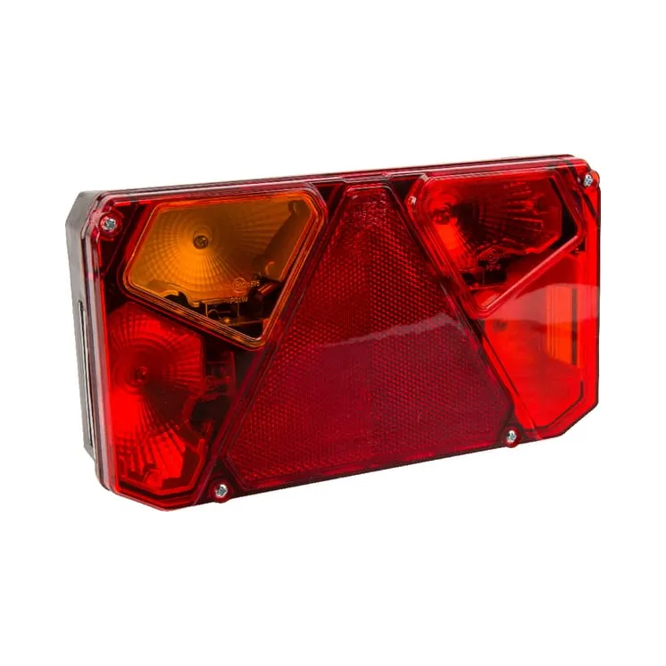 Multifunction rear LH light rectangular, 12/24V, 242x134x58mm, 5-pin,   LA45054 gopart