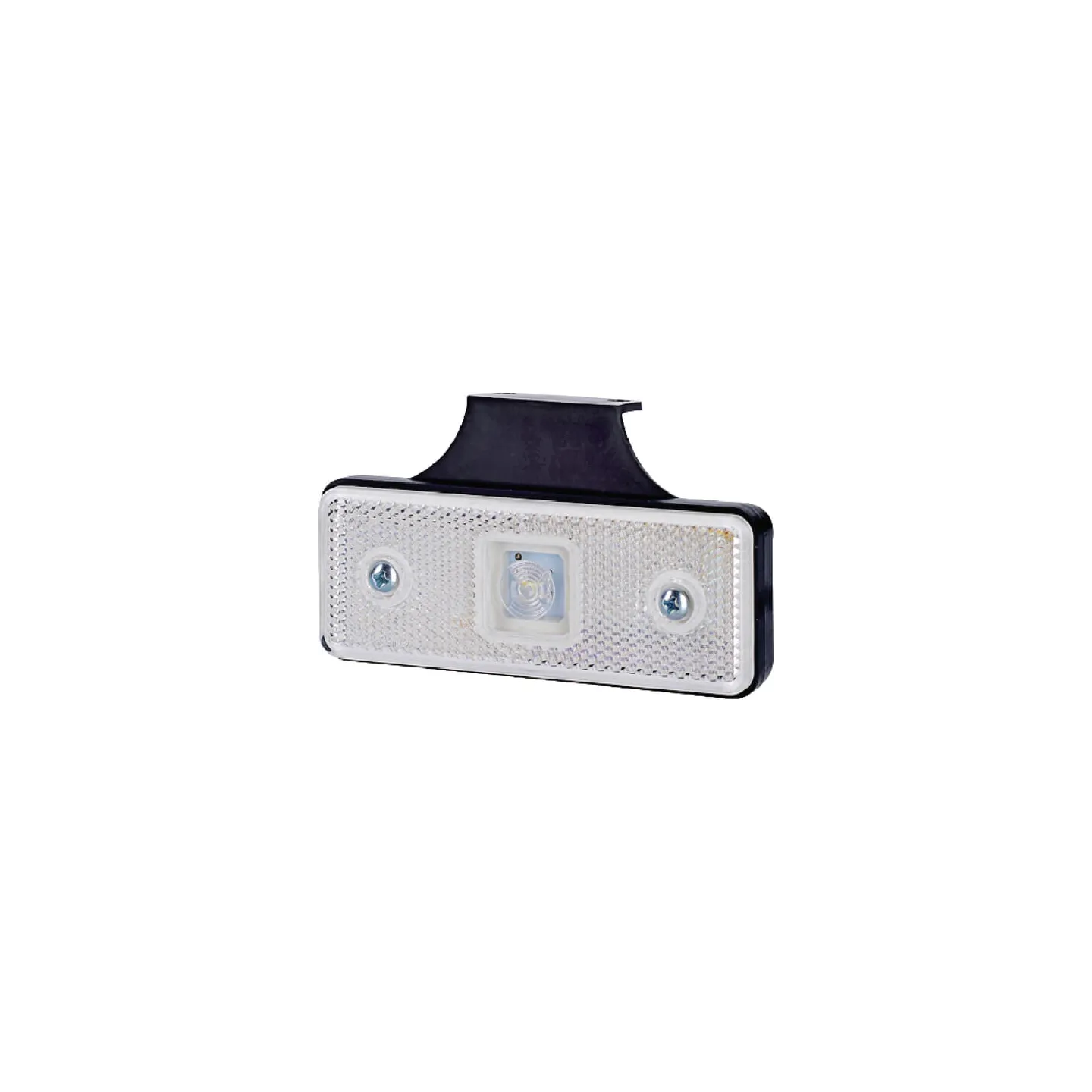 Gaismas gaismas diode, 0,4/0,7 W, taisnstūrveida, 12/24 V, balts, 112x45x17mm, 1 LED, LA35050 gopart