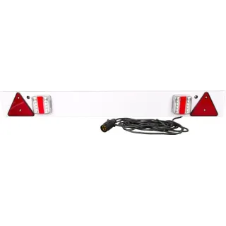 Gaismas panelis LED 12V 4 pēdas, 6m kabelis, 7 kontaktu spraudnis LA65017 gopart