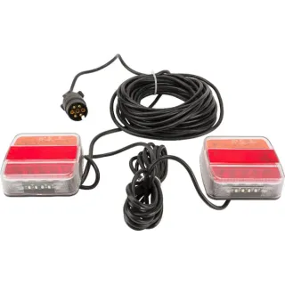 Gaismas komplekts LED magnētiskais 12m kabelis LA65014 gopart