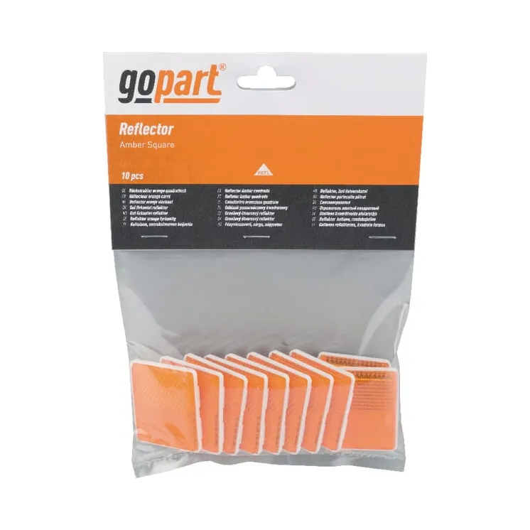 Atstarotājs, dzintara, taisnstūra LA75011 gopart