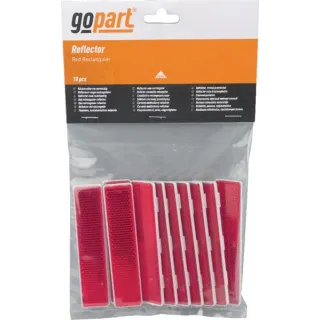 Atstarotājs, sarkans, taisnstūrveida LA75015 gopart