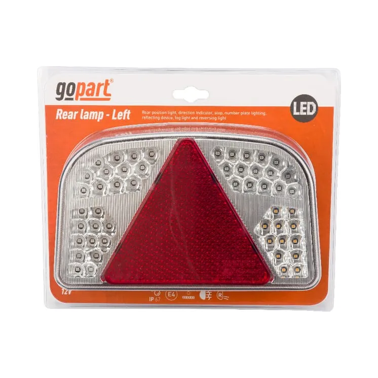 Multifunction light LH LED, rectangular, 12V, 244x149x48mm, Bayonet 7-pin,   LA91260L gopart
