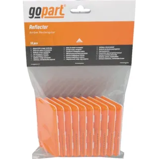 Reflector, amber, rectangular  LA75005 gopart TOR050560