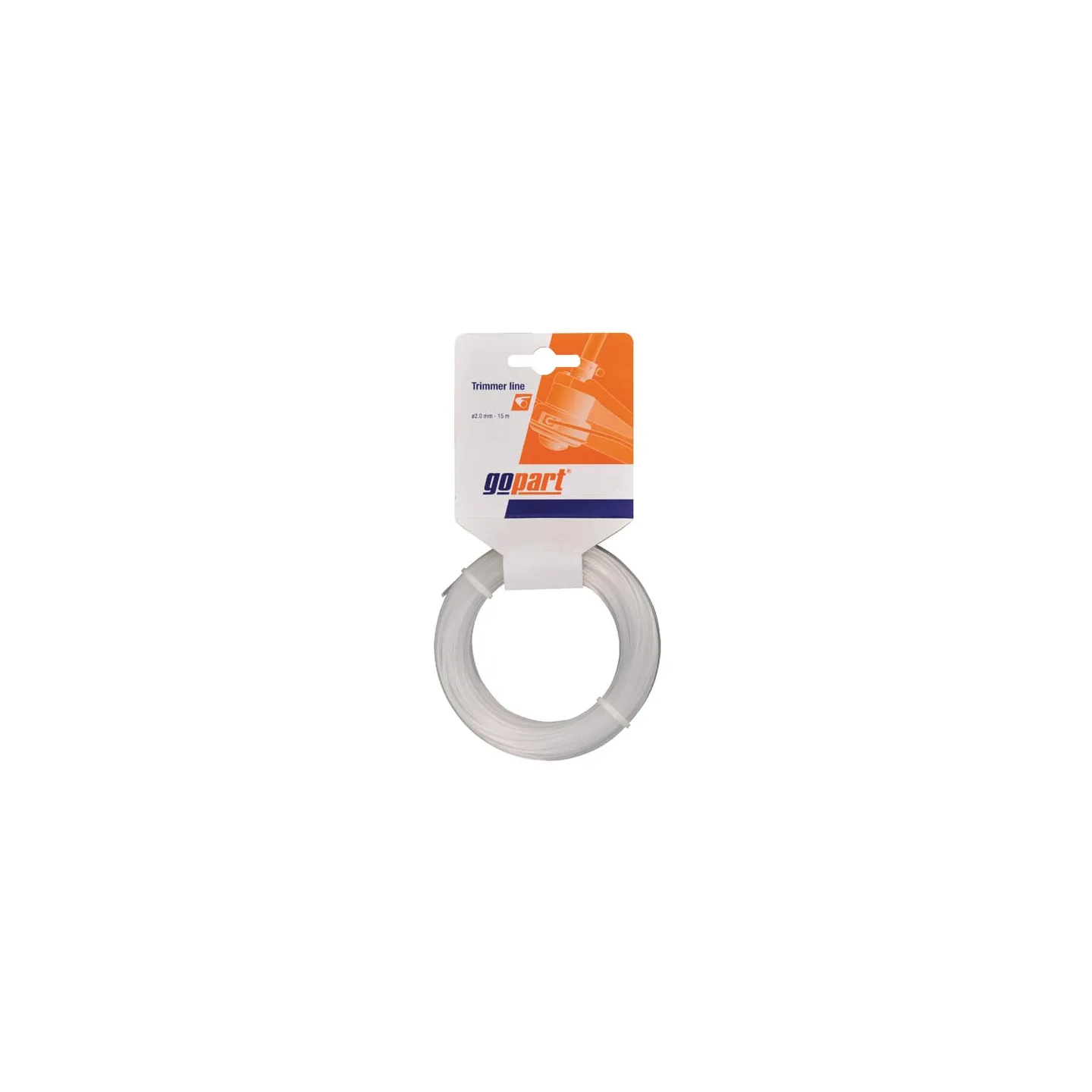 Trimmer line  1.6mm 15m round white   NL1615RGP gopart