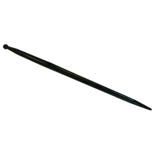 Loader tine, straight, double T section 36x1100mm, pointed tip with M22x1.5mm nut, black,   RT1GP gopart 5193RT1 519651454