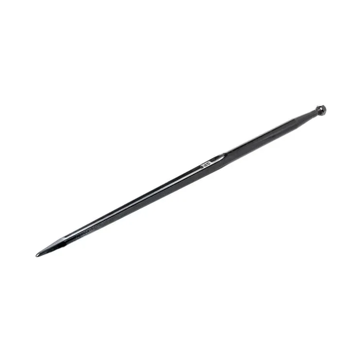 Loader tine, straight, double T section 36x1000mm, pointed tip with M22x1.5mm nut, black,   RT3GP gopart