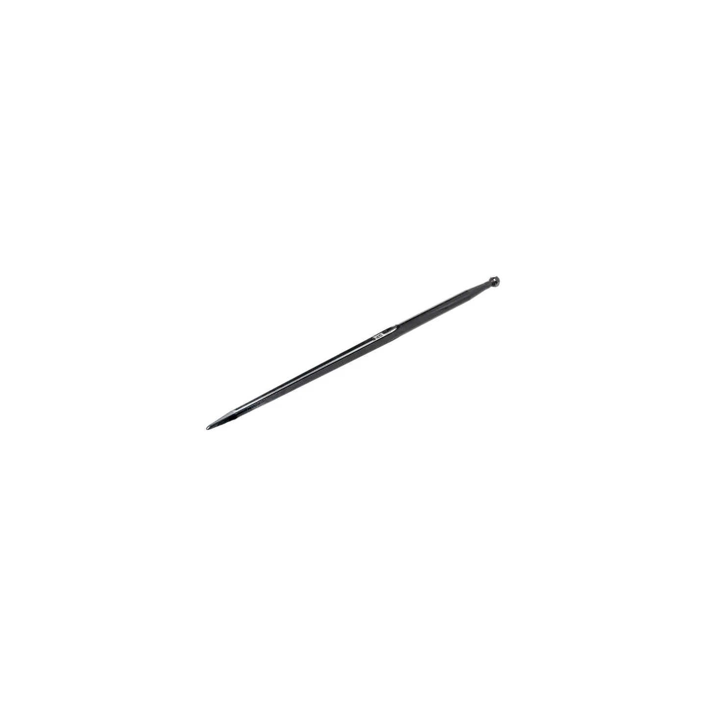 Loader tine, straight, double T section 36x1000mm, pointed tip with M22x1.5mm nut, black,   RT3GP gopart