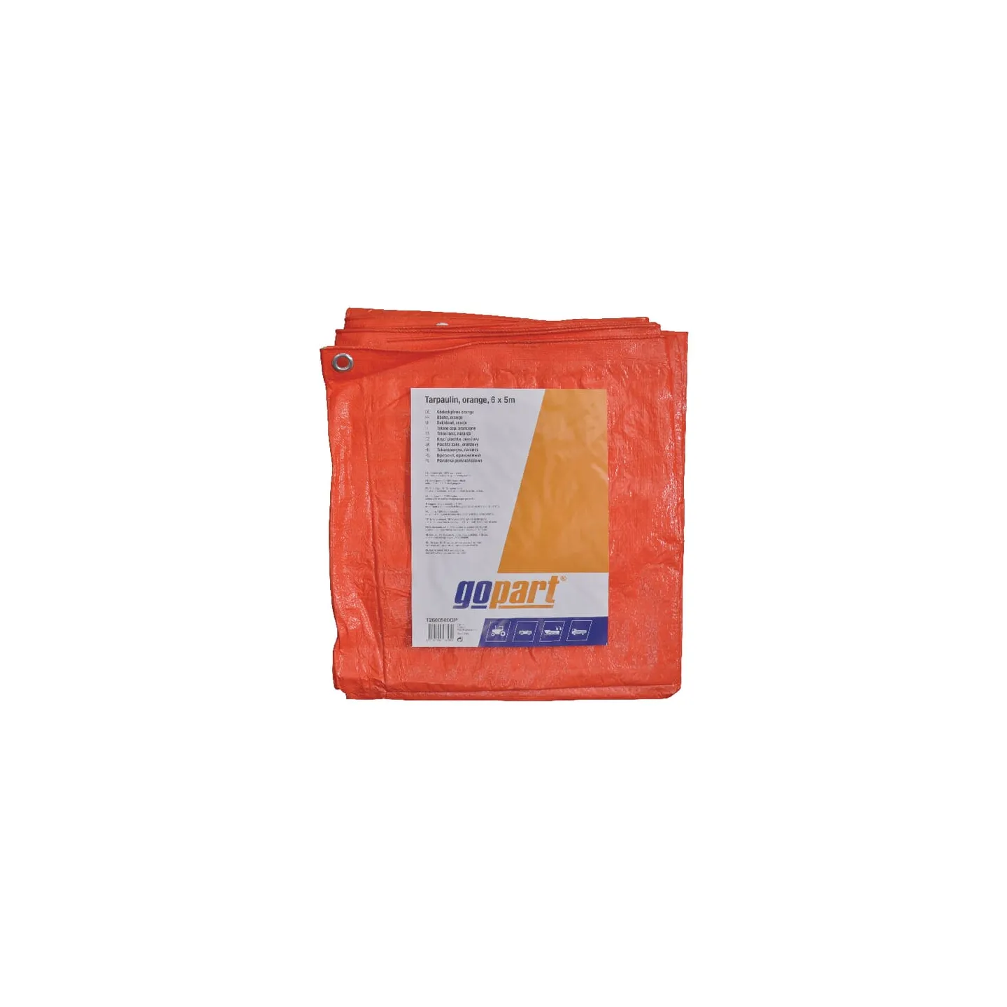 Canvas orange 6x5m  T2600500GP gopart