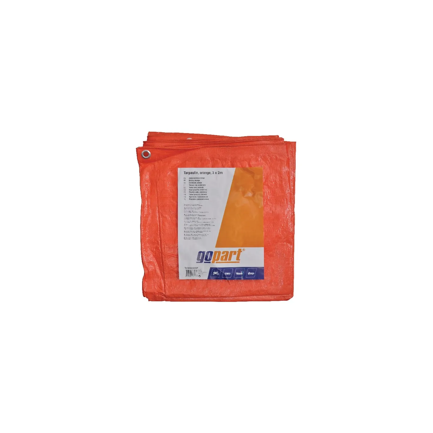 Canvas orange 3x2m  T2300200GP gopart