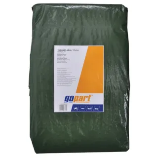 Tarpaulin olive green 6x3m  T600300GP gopart 4539003