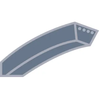 V-Belt  3789028M1AB Optibelt