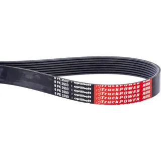 Ribbed belt 8 rib PK x2550mm   8PK2550 Optibelt