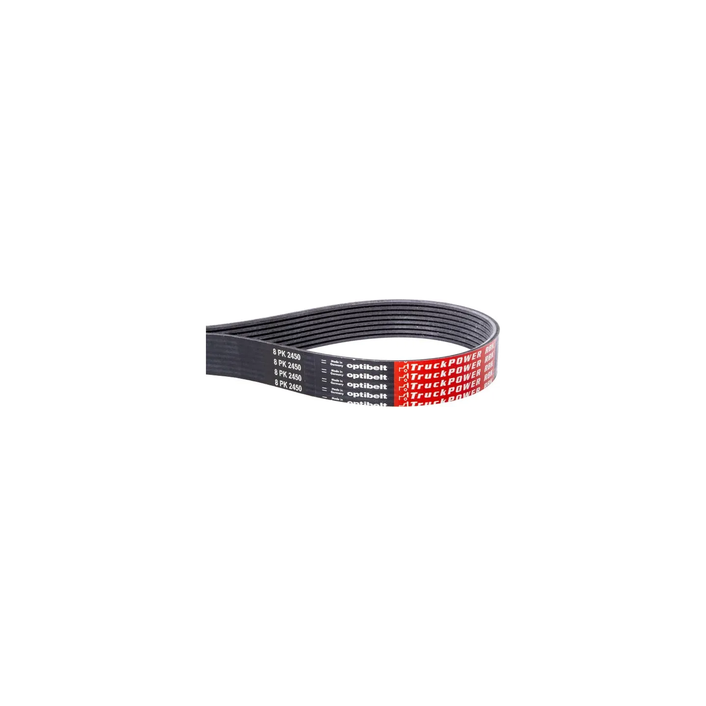 Ribbed belt 8 rib PK x2450mm   8PK2450 Optibelt